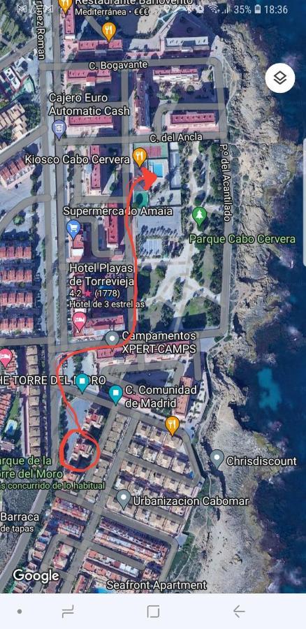 001 Cabomar I Con Vistas Al Mar Daire Torrevieja Dış mekan fotoğraf